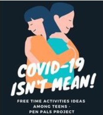 covid-19 is not mean LOGO